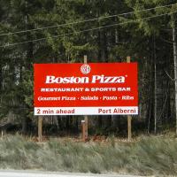 Boston Pizza's Billboard