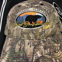 A Custom Embroidery of Great Bear Adventures Hats in Port Alberni, Vancouver Island