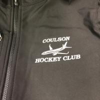 A Custom Embroidery of Coulson Hockey Club Jackets in Port Alberni, Vancouver Island